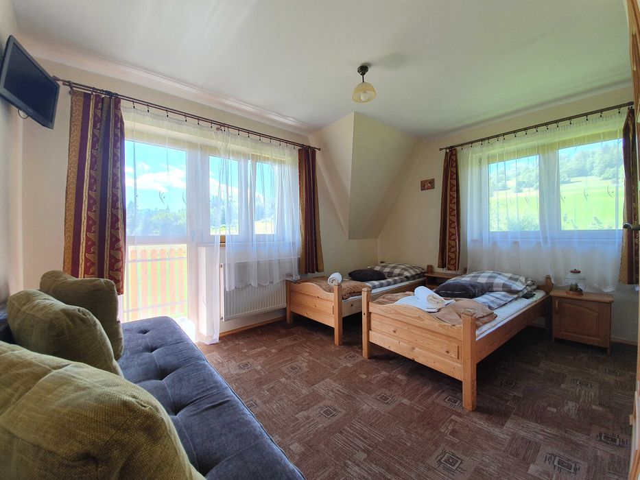 Pokoje z wyżyw. "U ZARYCKICH"- Noclegi k/Zakopane-Biały Dunajec Tanie*