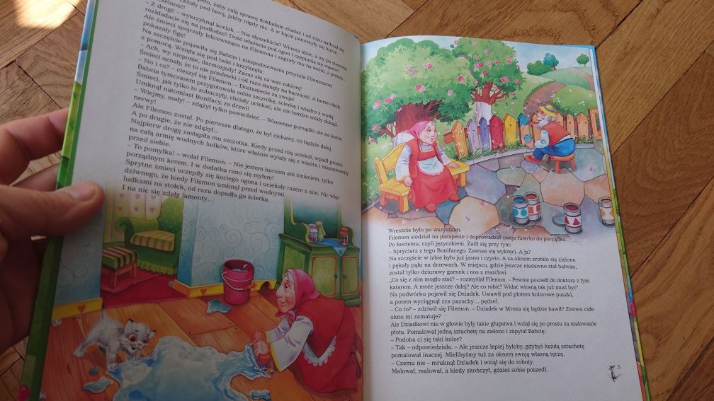 Nowa książka dla dzieci Przygody kota Filemona od wiosny do zimy.