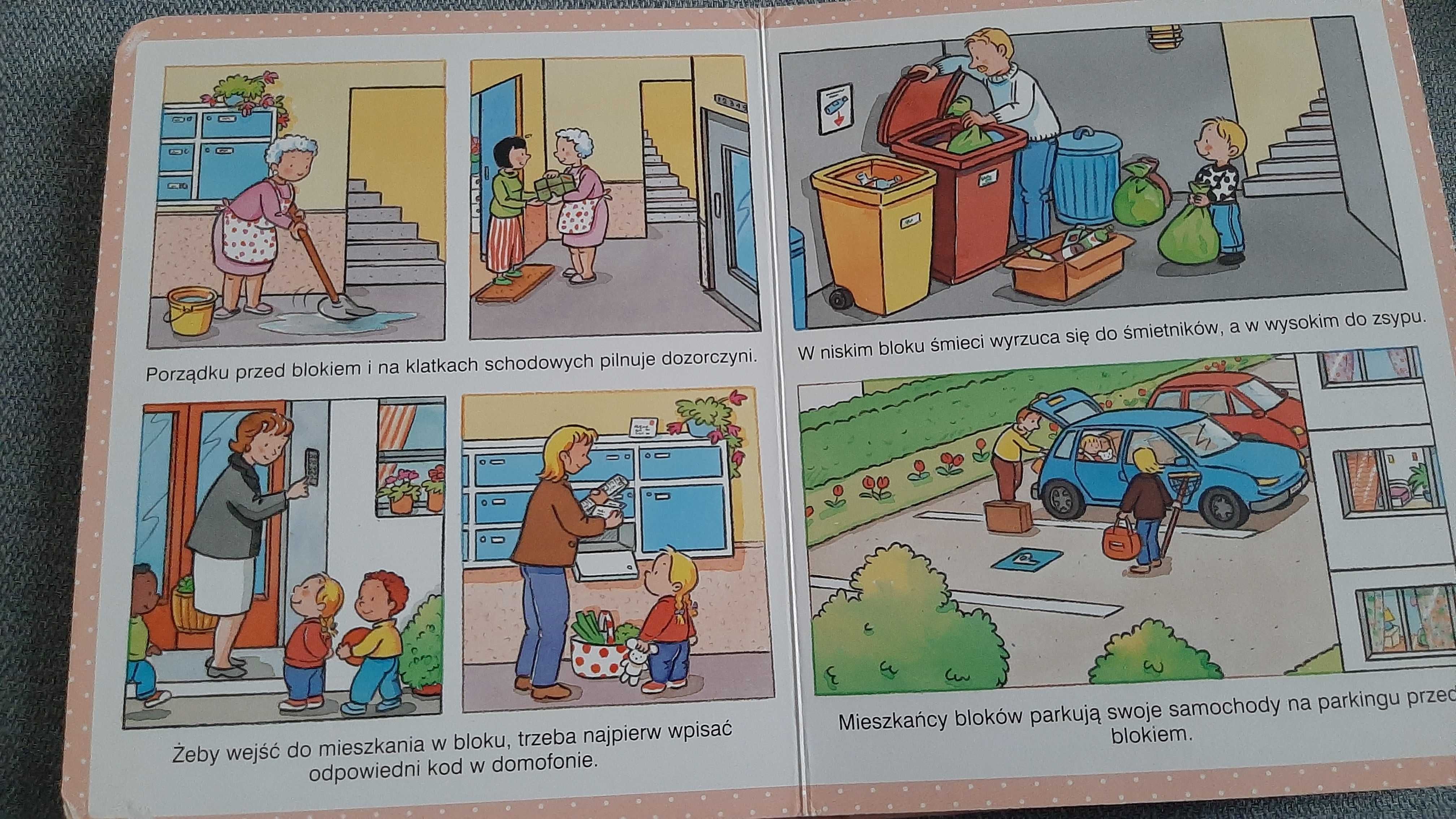 Emillie Beaumont 2x Obrazki dla Maluchów Dom mieszkanie Chrońmy planet