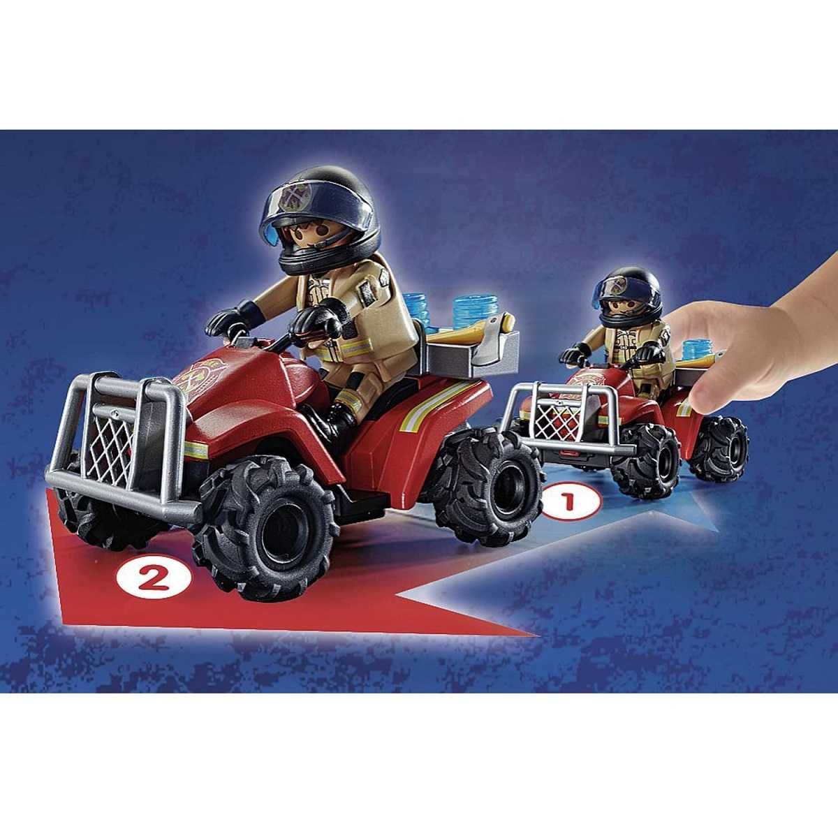 Playmobil City Action 71090 Pożarniczy Speed Quad