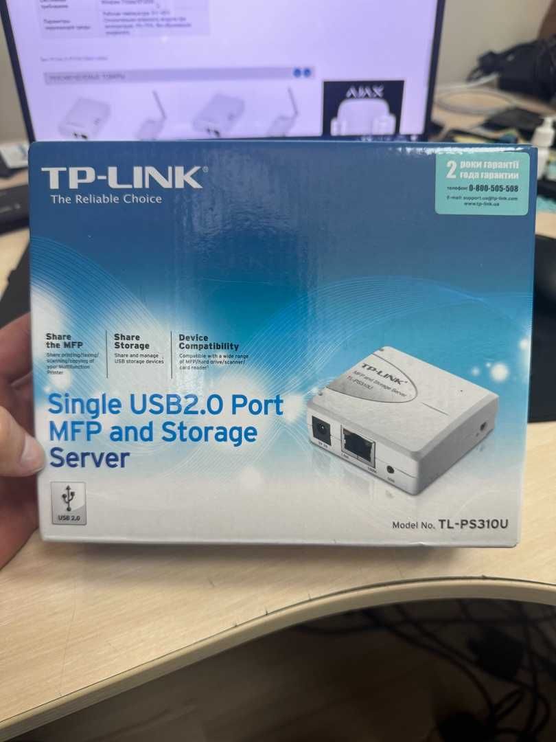 Принт-сервер usb TP-Link TL-PS310U Нові
