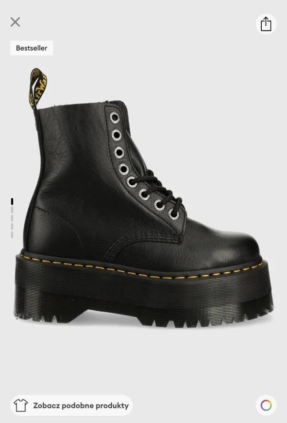 Кожаные полусапоги Dr. Martens