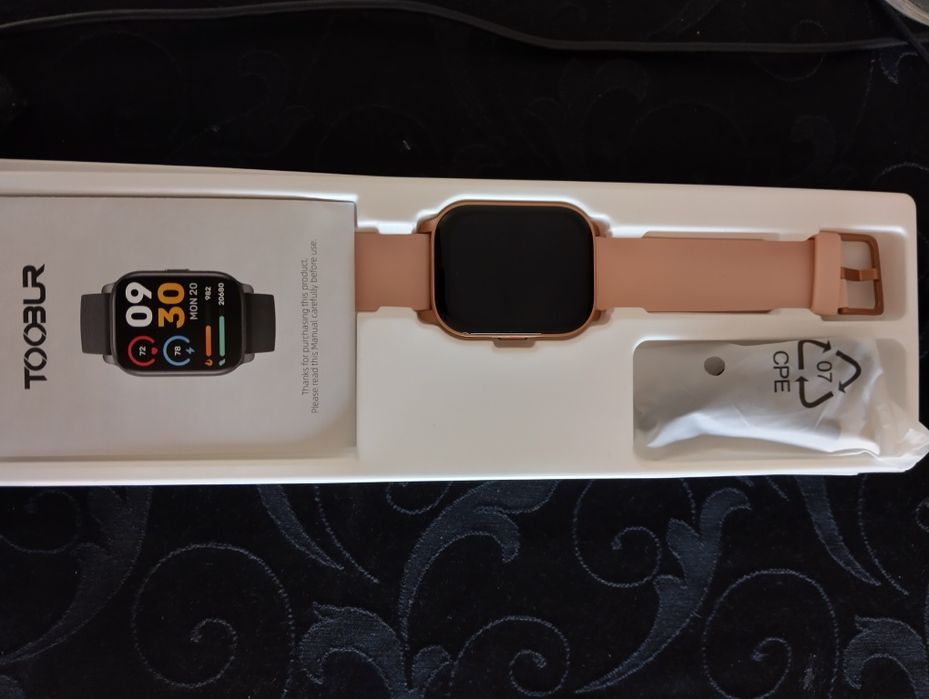 Toobur Smartwatch, Smart watch, Alexa incorporada SELADO