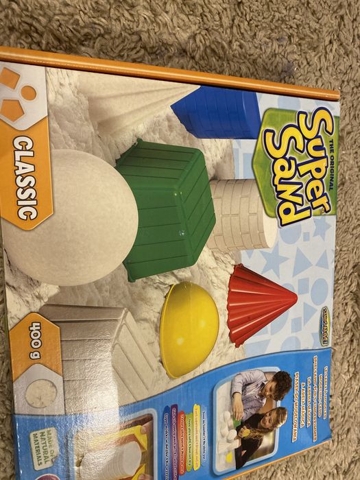 Brinquedo Areia Cinética ou Areia Mágica