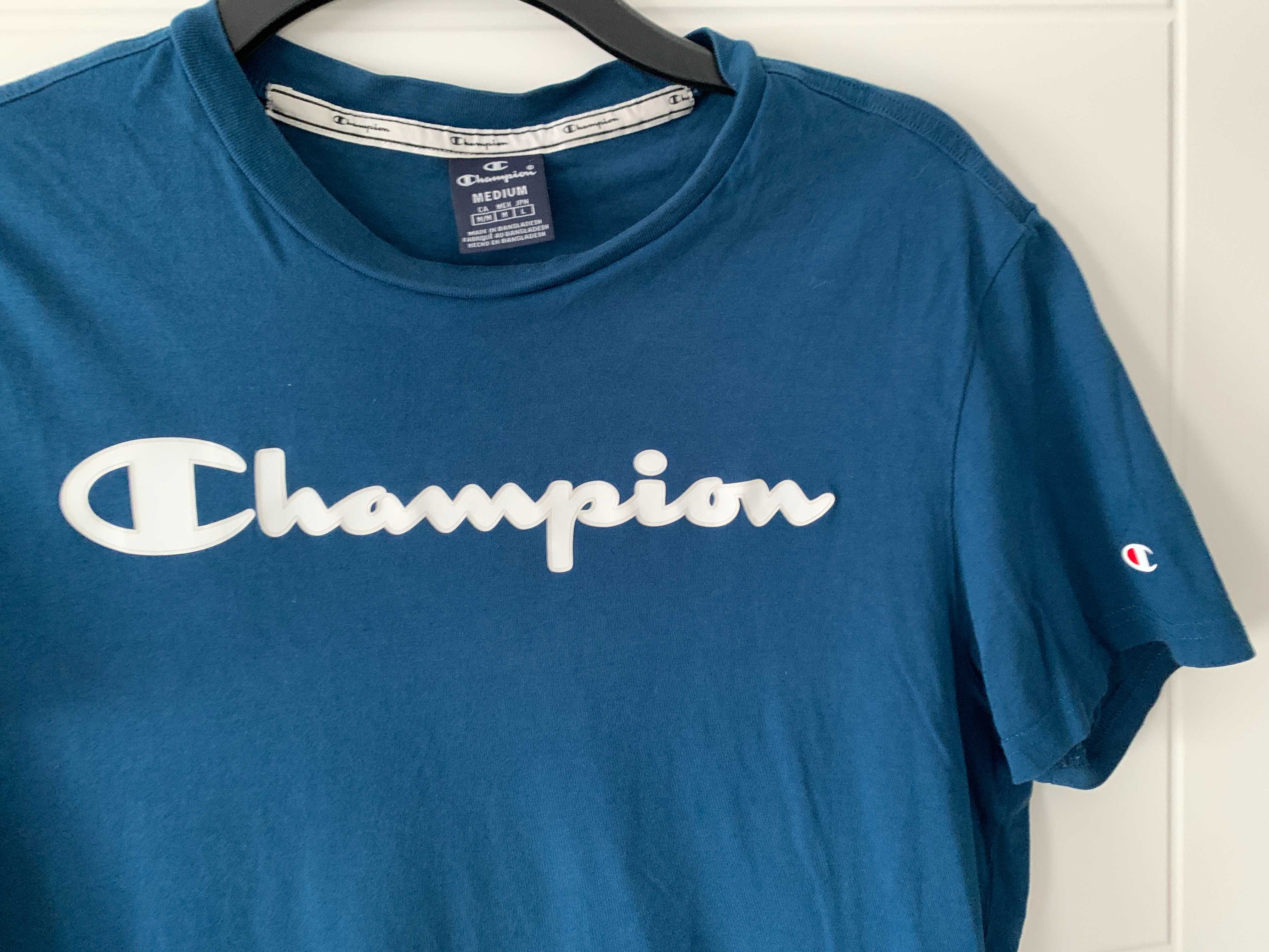 Champion T-shirt koszulka bluzka z krótkim rękawem roz M