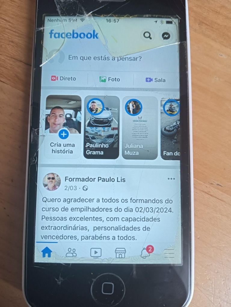 iPhone 5c bom estado