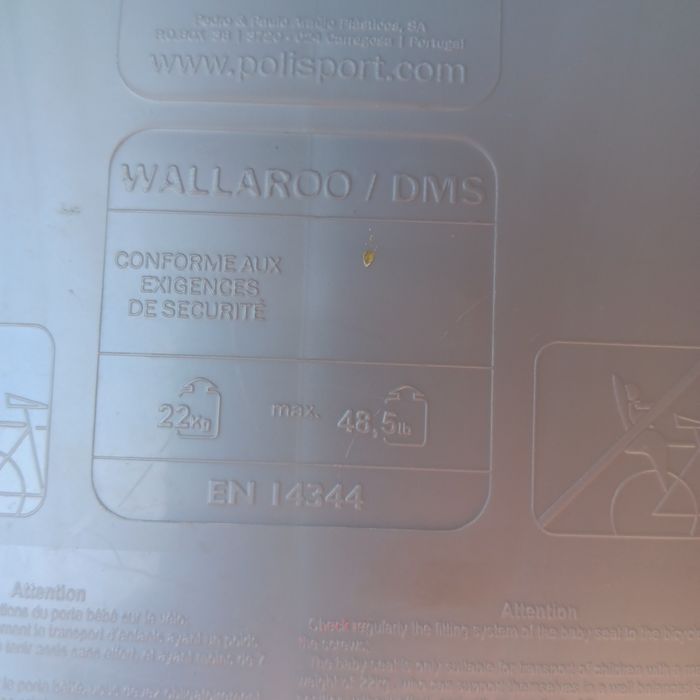 Cadeira criança para bicicleta