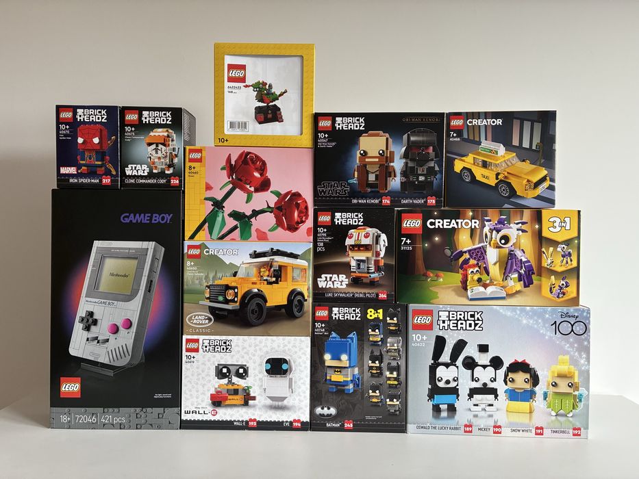 Lego Creator BrickHeadz Speed Champions Vários (NOVOS SELADOS)