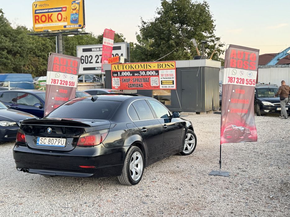 Na Sprzedaż BMW e60 3.0D/bez rdzy/automat/navi/zadbany/kluma/alu/zamia