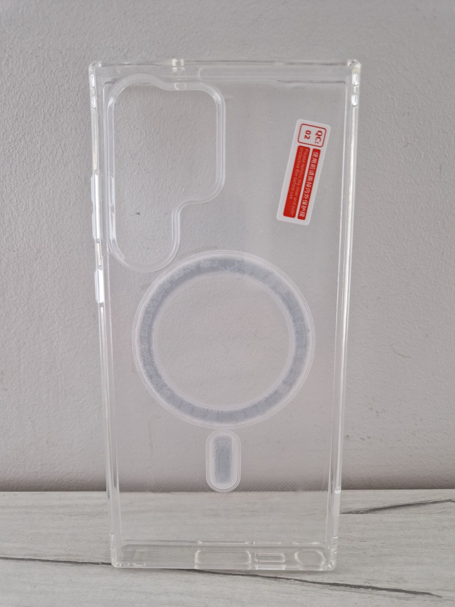 Acrylic Magsafe Case do Samsung Galaxy S23 Ultra przezroczysty