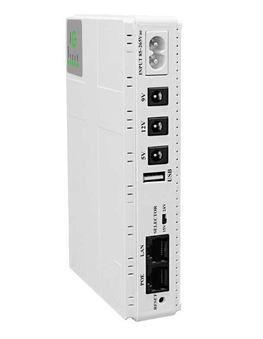 Безперебійник для WI-FI роутера, dc ups,5V,9V,12V,powerbank 10400 36Вт