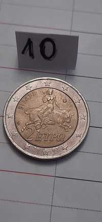 2 Euro 2002 Grecja: Europa porwana przez Zeusa (Byka S"Rare Destrukt