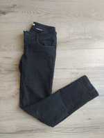 Czarne spodnie jeansy damskie Camaieu XS/S