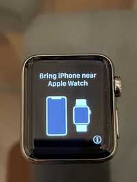 Apple watch 2 de aço e cristal de zafiro