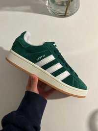 adidas Campus 00s Dark Green Cloud White 36