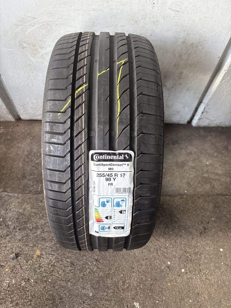 2x Opony Nowe Continental ContiSportContact TM5 255/45R/17 98Y