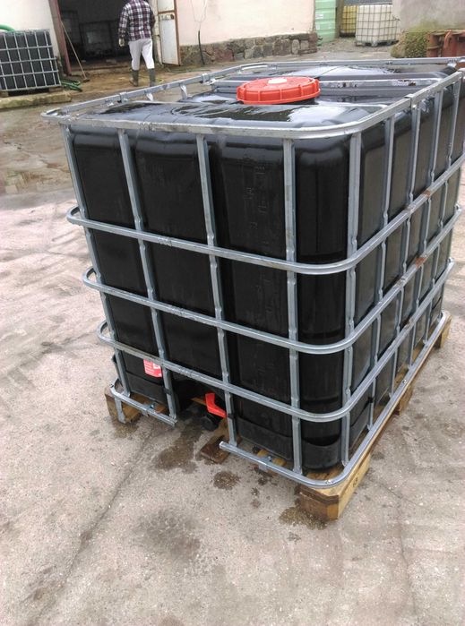 Mauzer zbiornik 1000l zbiornik na deszczówkę paletopojemnik