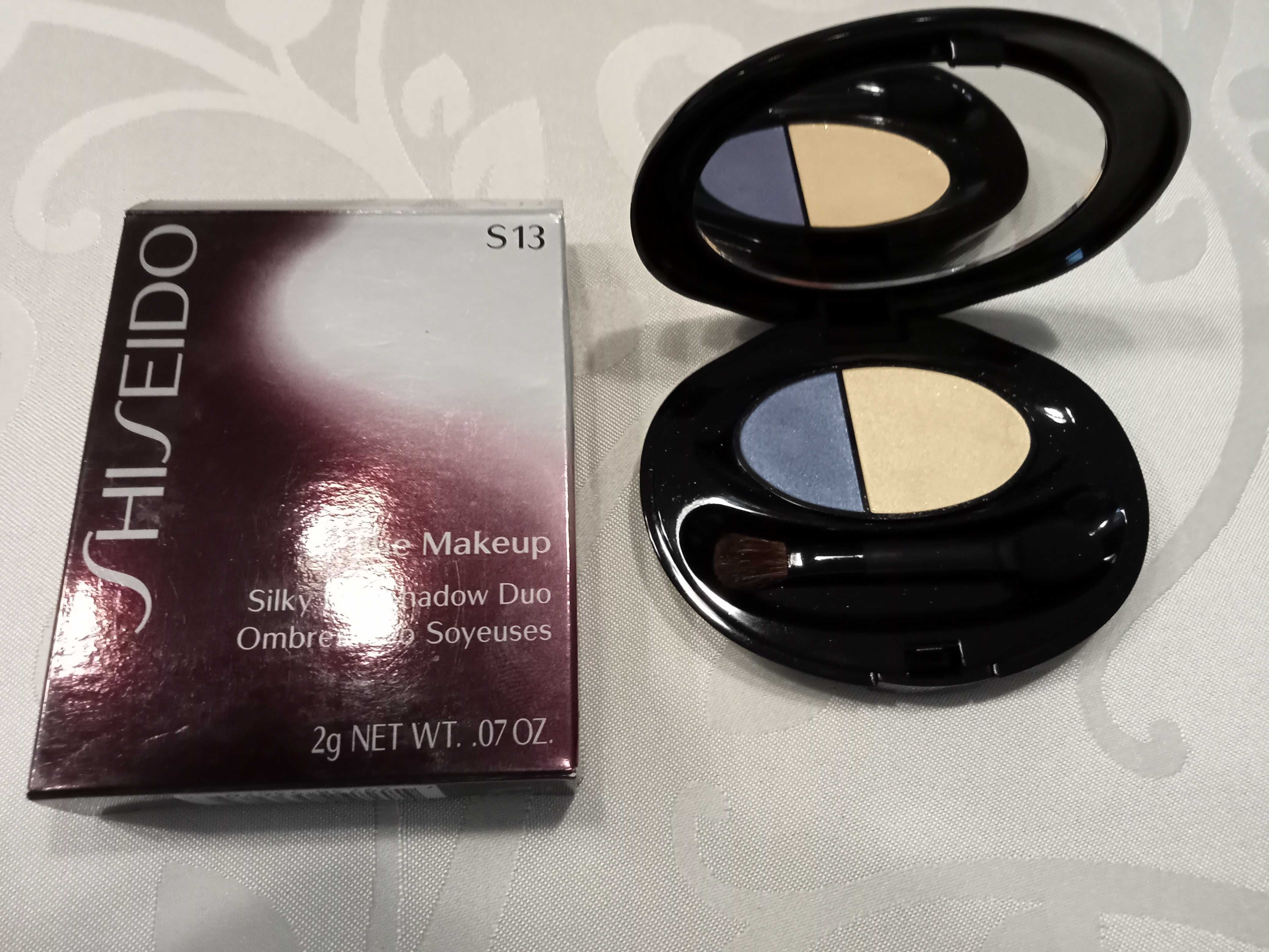 Shiseido jedwabiste cienie Duo nr S 13