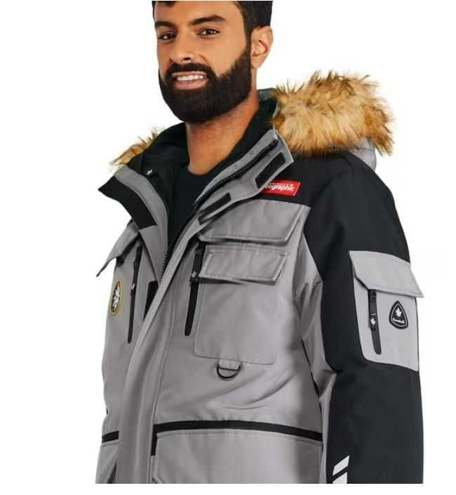 Kurtka męska parka 3 w 1 Canadiana x RCGS Rozmiar XL