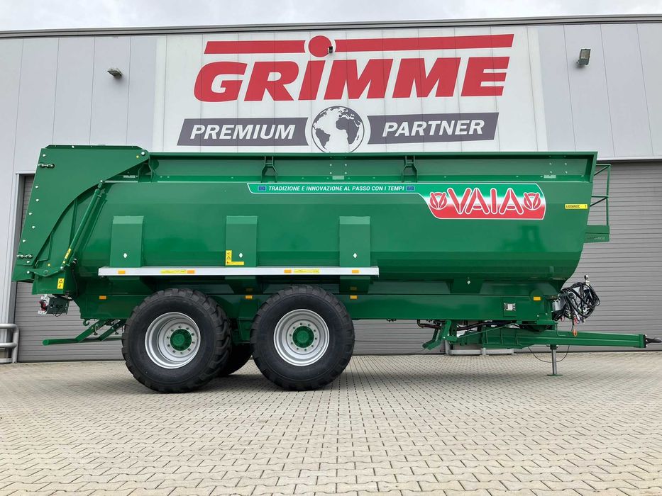 Przyczepa rolnicza Vaia NL180 tandem wywrotka skorupowa Krampe Joskin