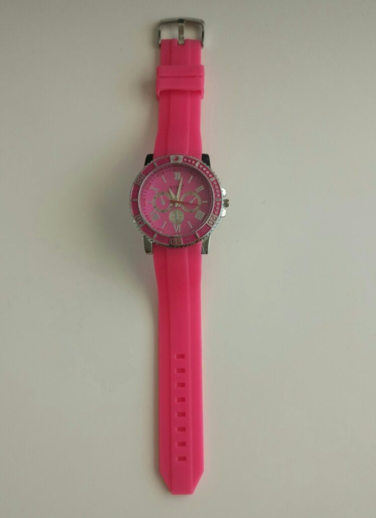 Relógio muito giro para Senhora cor de rosa