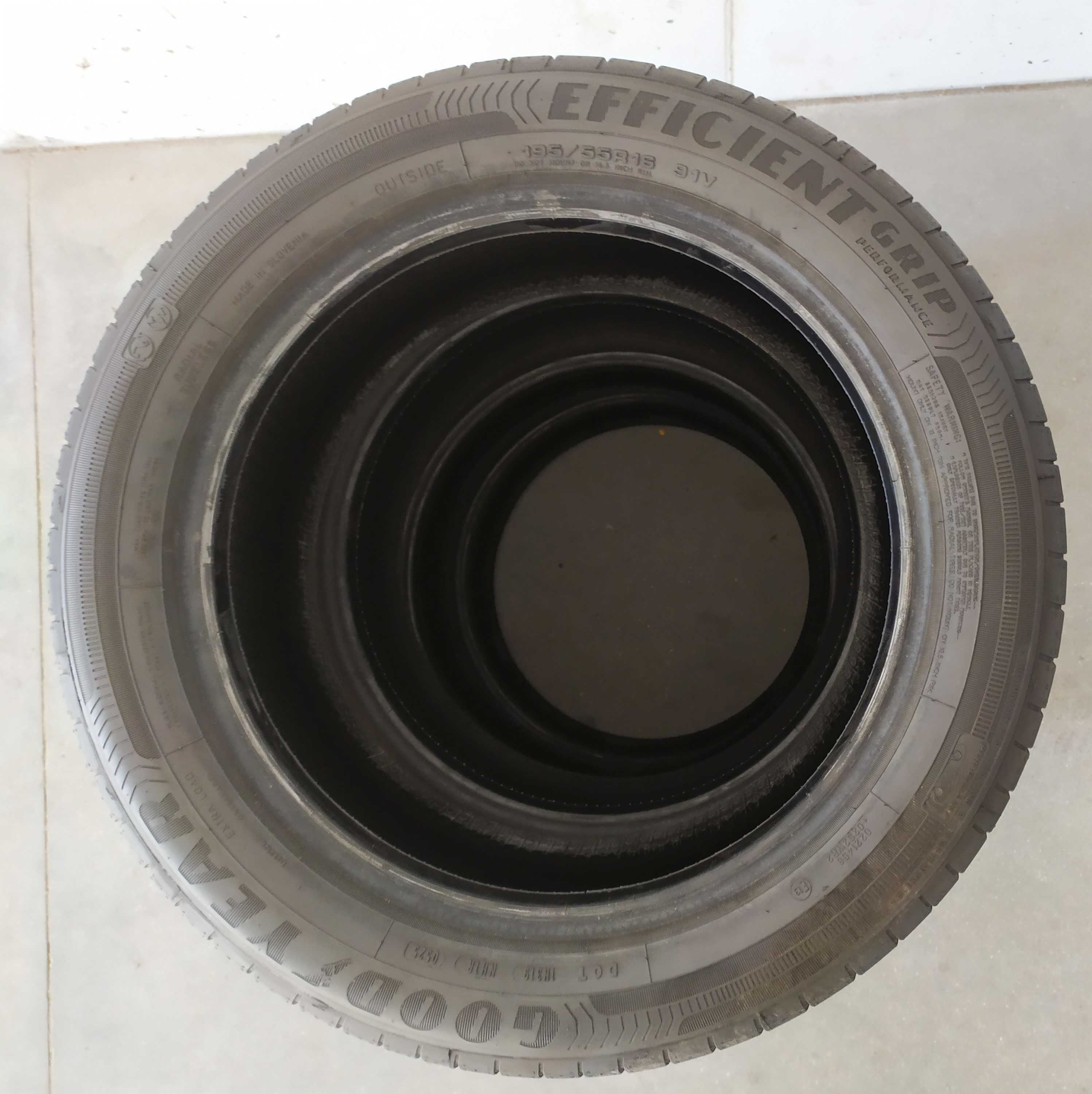 4 NOWE 2025r. opony letnie 195/55 R16 91V Goodyear EfficientGrip