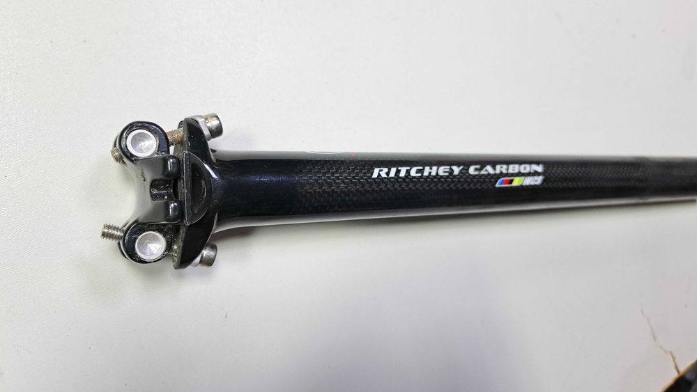 Wspornik siodła sztyca rowerowa Richey WCS Carbon 31.6 x 400