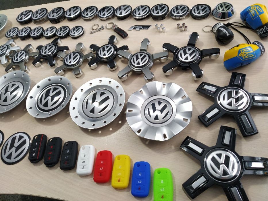 Колпачки/Эмблемы/Заглушки/Ниппеля/Логотип в диски Volkswagen/VW/Фольц