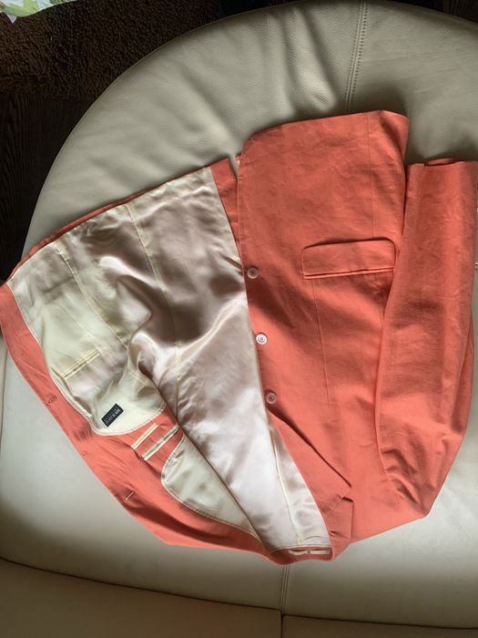 Marynarka meska Berto Lucci Lniana