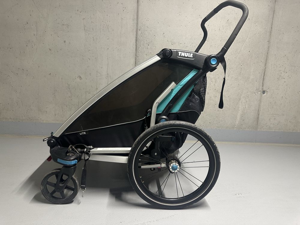 Thule Chariot Litle 2 - 4w1 przyczepka rowerowa. Stan bardzo dobry!
