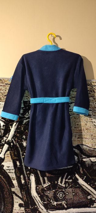 Довгий банний халат на хлопчика,сімпсон
