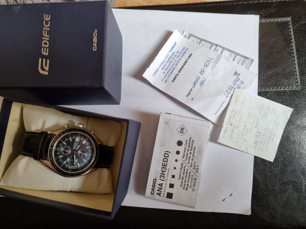 Casio ef-503 vintage  zestaw