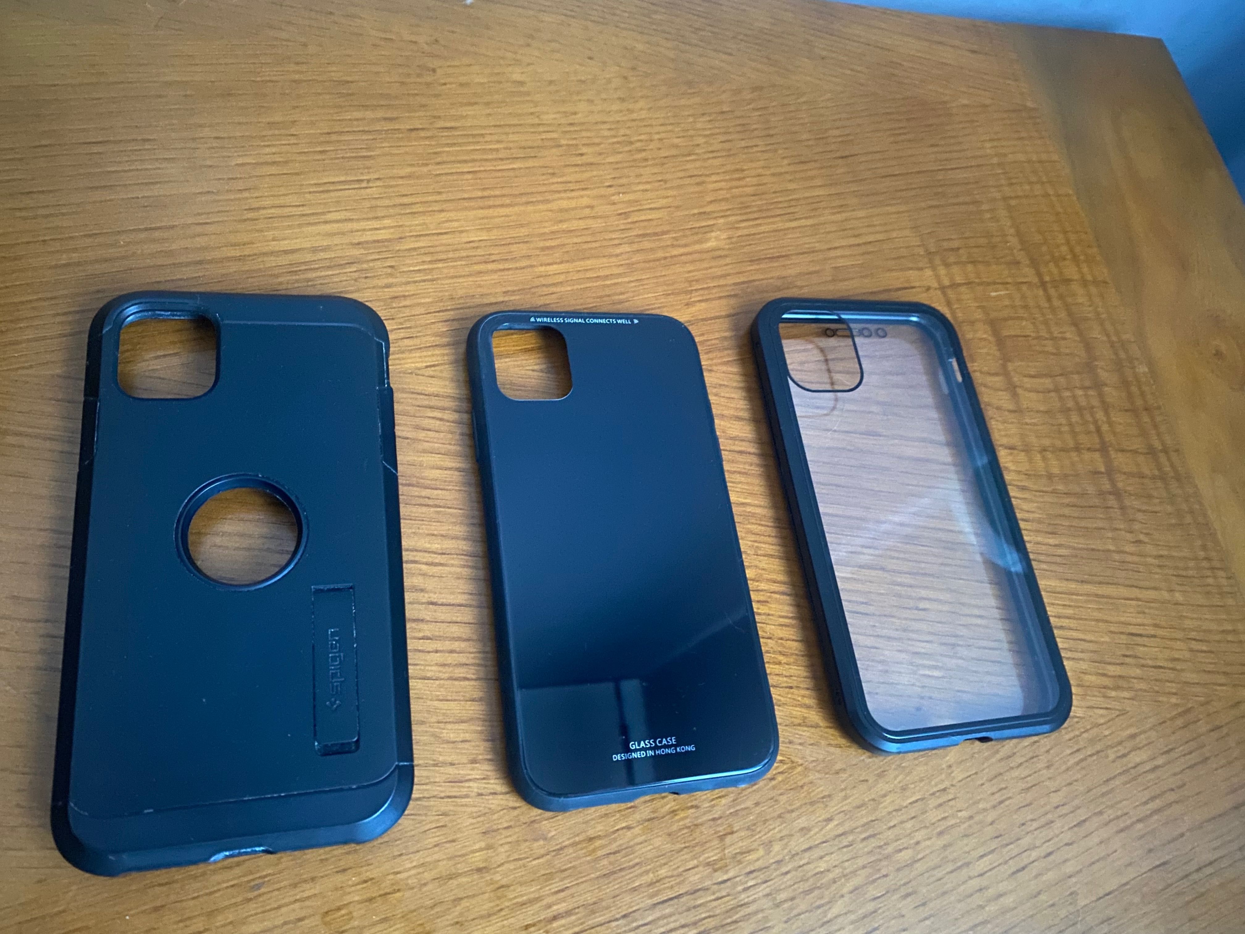 3 capas traseiras iPhone11