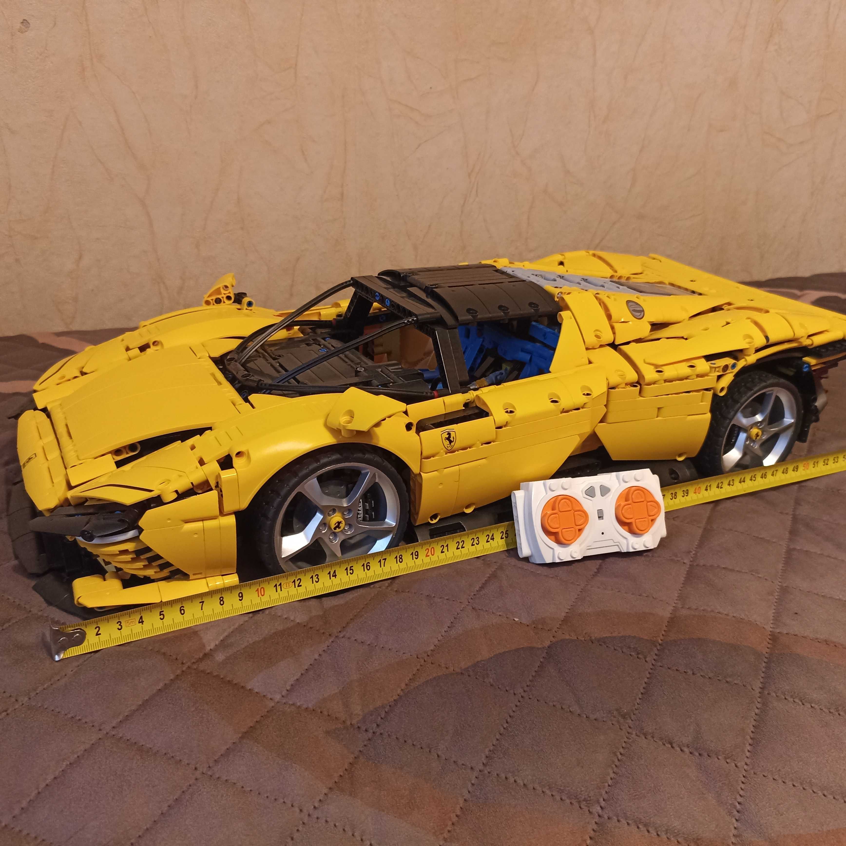 Klocki z Aliexpress // Ferrari Daytona \\ Żółta