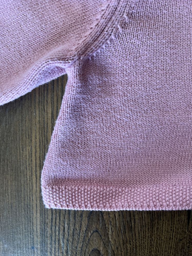 62 next sweterek rozowy na guziki