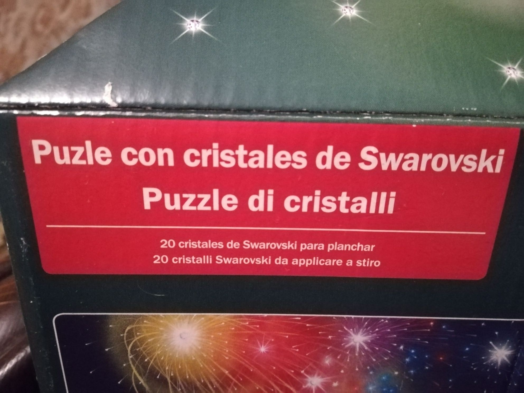 Puzzle 1000 el. Paryż z kryształkami Swarovskiego