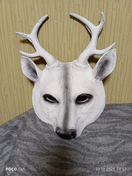 Маска оленя 3D (косплей)