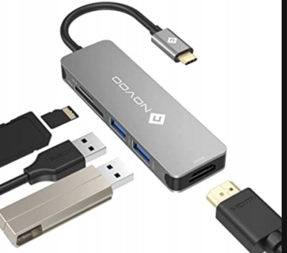 Novoo USB C Hub 5 IN 1