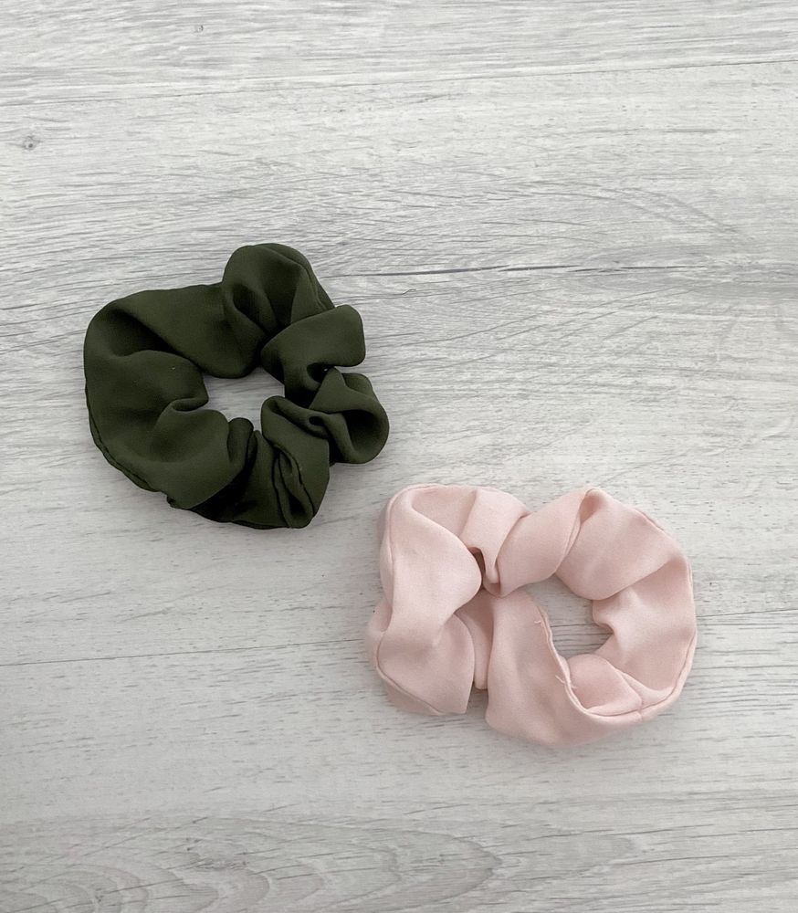 Gumki do włosów scrunchie 2 sztuki