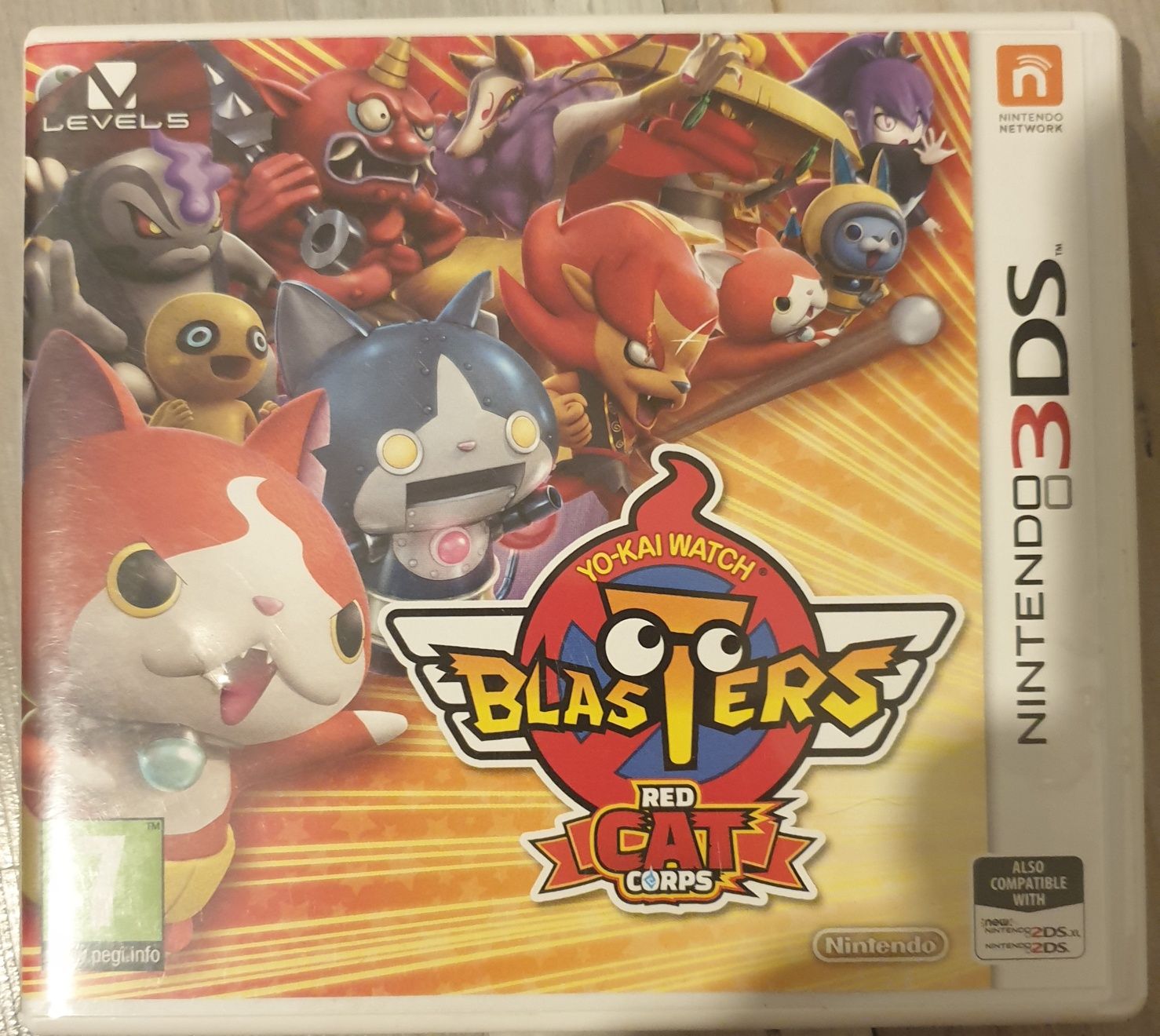 Gra Yo-kai watch Blasters Red Cat Corps na nintendo 3DS