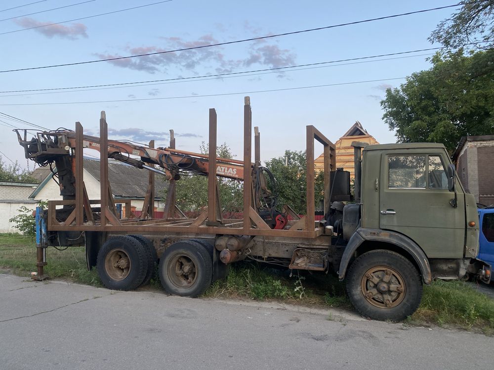 Камаз лісовоз 5320