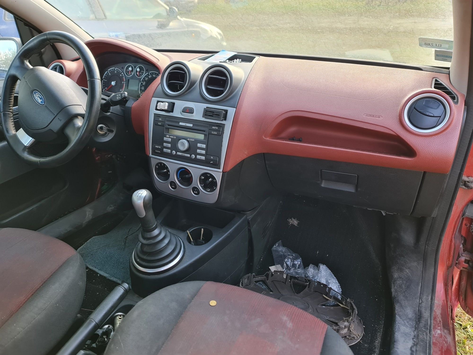 Kompletna Deska rozdzielcza ford Fiesta mk5