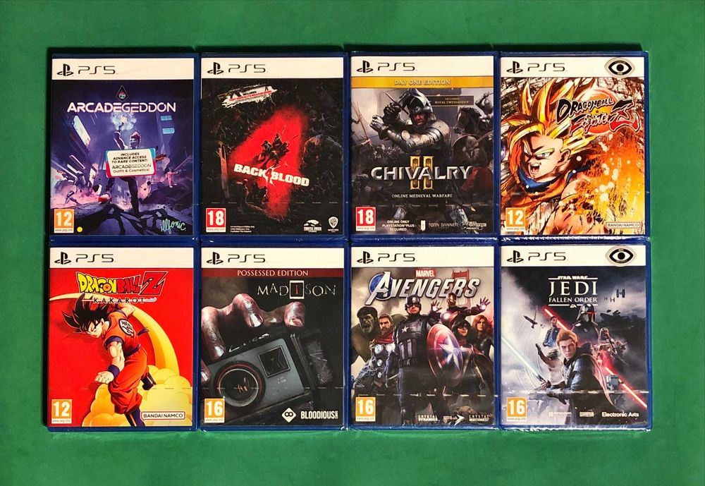 PLAYSTATION 5 PS5 SELADO [desde 10€] Dragon Ball Marvel Star Wars