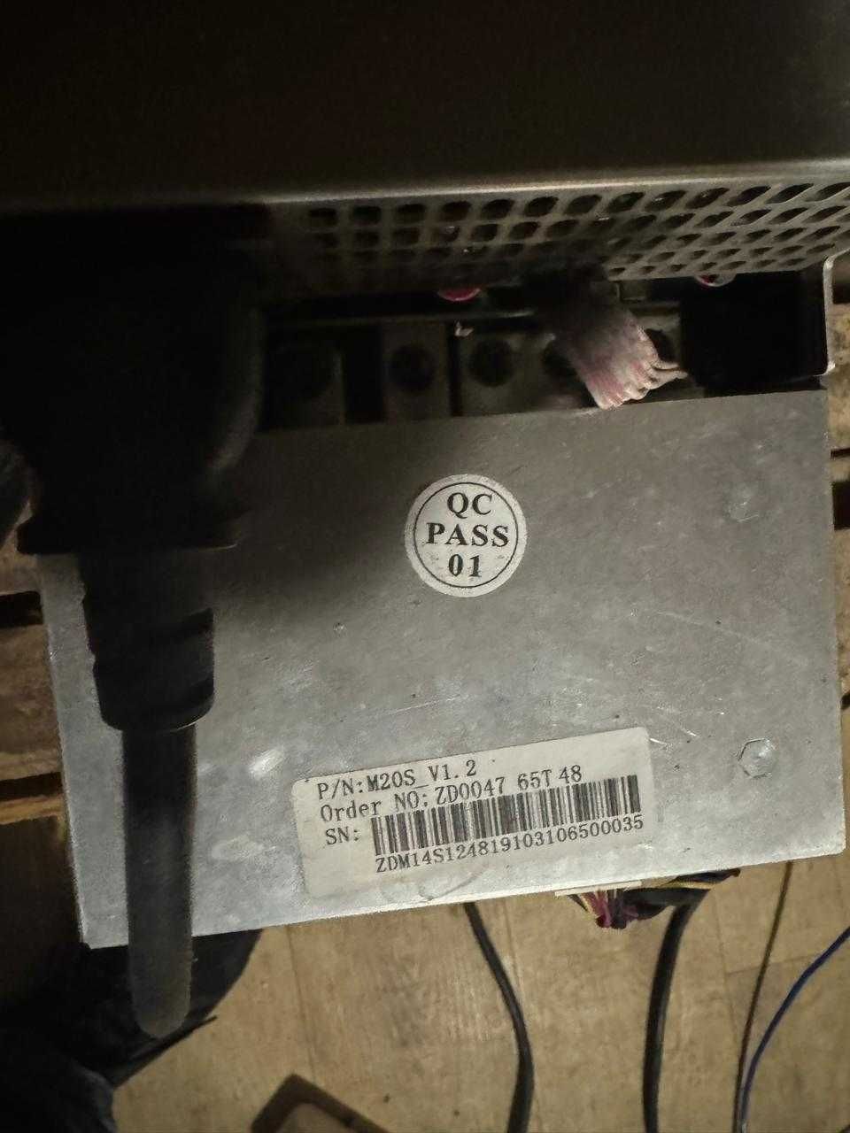 Продам Asic Whatsminer M20s 65th (sha256)