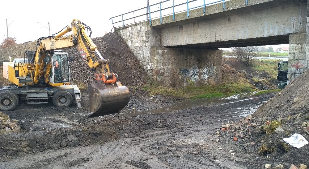 Roboty Ziemne Usługi koparką, transport kruszyw, młot wyburzeniowy