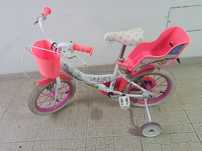 Bicicleta menina rosa