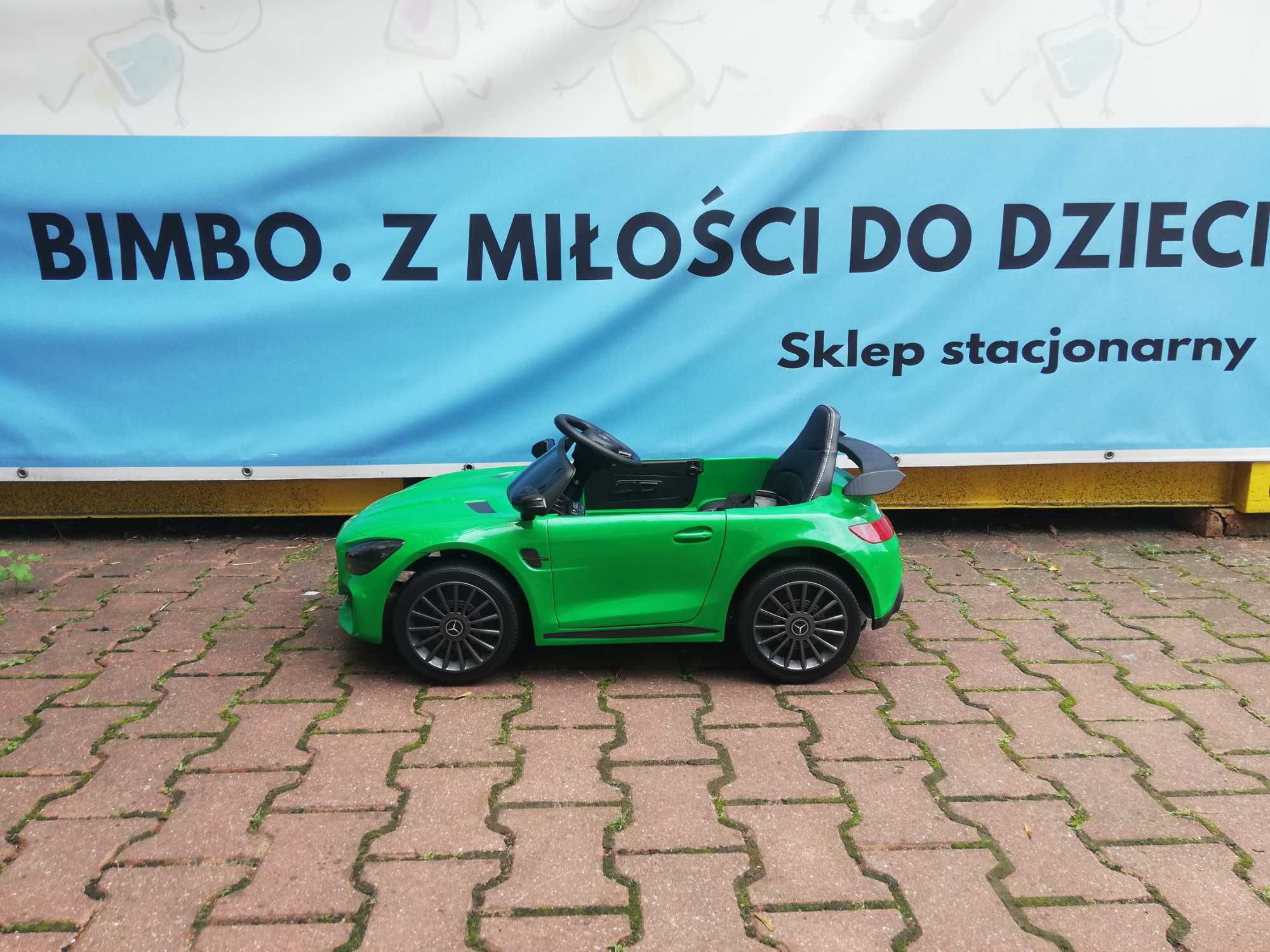 NOWY Mercedes AMG GT R Cabrio Auto na akumulator 12V dla dzieci +PILOT