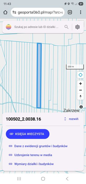 Ziemia  , Działka rolna 3.18ha