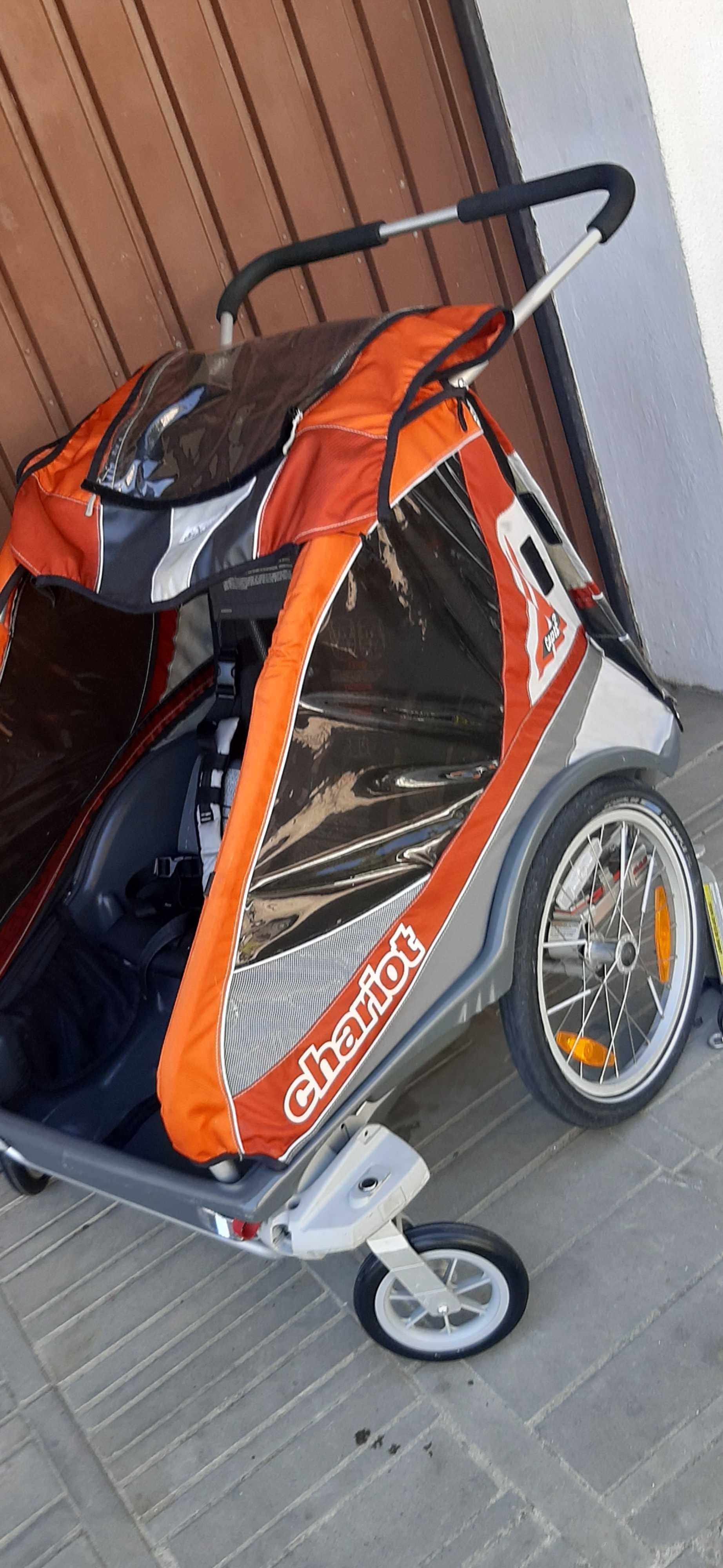 Thule Chariot Captain przyczepka rowerowa stan BDB 2w1
