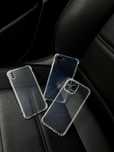 Прозорий кейс з бортами захист айфон 14 case iphone clear з кутами